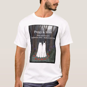 Halloween Gotische Koppel Jubileum  T-shirt
