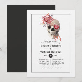 Halloween Gotische Oefenavondmaal Kaart
