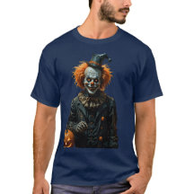 Halloween Gotische Skelet Clown Met Jack-O-Lantaar