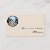 Halloween Gotische Skulls Tarot De Liefhebbers Bru Plaatskaartje (Achterkant)