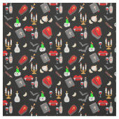halloween gotische vampierenjager knoflook dolk ho stof (Swatch)