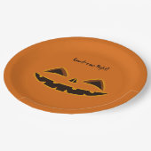 Halloween Gourd-Eous Night Papieren Bordje (Gekanteld)