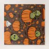 Halloween Gourd Gang Party Legpuzzel (Horizontaal)
