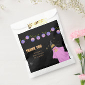 Halloween Gradient Ghost Skull Garland Bedankzakje (Gezegeld)