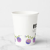 Halloween Gradient Ghost Skull Garland Papieren Bekers (Rechts)