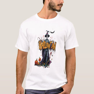 Halloween graffiti kunst halloween cool t-shirt