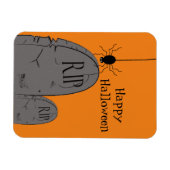 Halloween grafstenen flexibele magneet (Horizontaal)