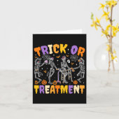 Halloween grap of behandeling Pt Fysiotherapie T Kaart (Gele Bloem)