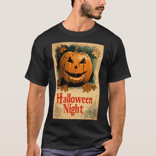 Halloween Graphic – 1960s Inspired Series T-shirt (Voorkant)