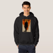 Halloween Graphic – 1960s Poster Vibes Hoodie (Voorkant volledig)