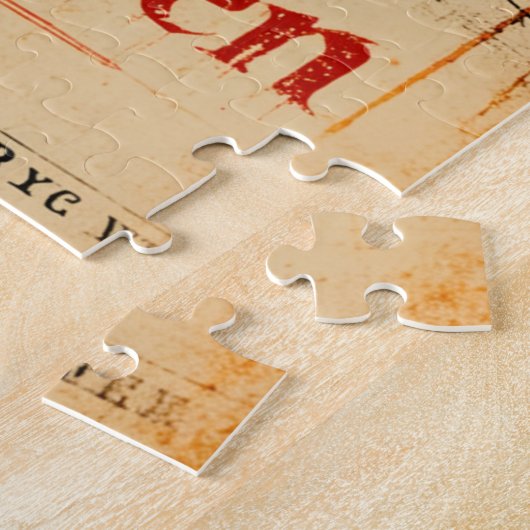 Halloween Graphic – Classic 1960s Design Legpuzzel (Zijkant)