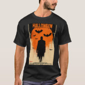 Halloween Graphic – Classic 1960s Design Opis: T-shirt (Voorkant)