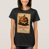 Halloween Graphic – Classic 1960s Design T-shirt (Voorkant)