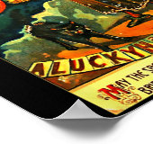 Halloween Graphic Easy Costume Witch en C Poster (Hoek)