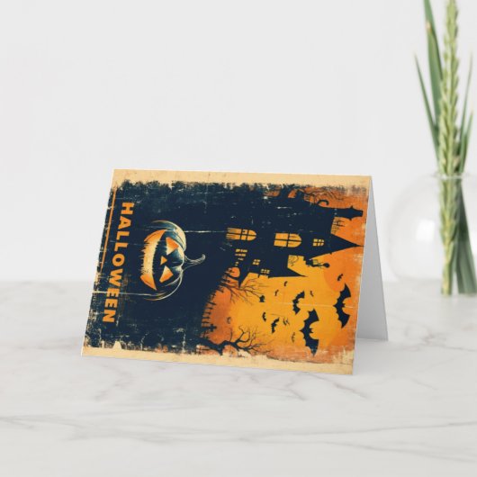 Halloween Graphic – Limited Edition Artwork Kaart (Voorkant)