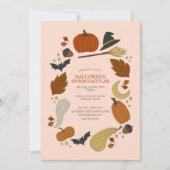 Halloween Graphic Party Kaart (Voorkant)