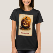 Halloween Graphic – Unique 1960s Style T-shirt (Voorkant)
