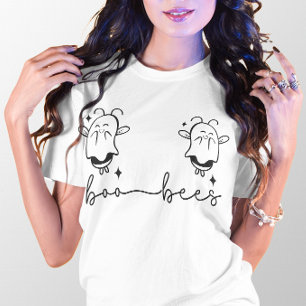 HALLOWEEN GRAPPIG BOO-BEES SCHATTIG GEESTEN T-SHIR T-SHIRT