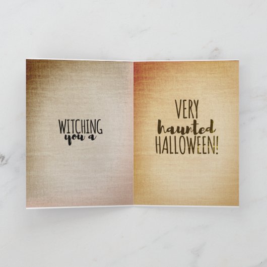 Halloween - grappig citaat Kaart (Binnen)