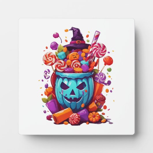 Halloween grappig fotoplaat (Voorkant)