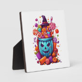 Halloween grappig fotoplaat (Voorkant)