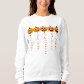 HALLOWEEN GRAPPIG GEPERSONALISEERD SWEATSHIRT (Voorkant)
