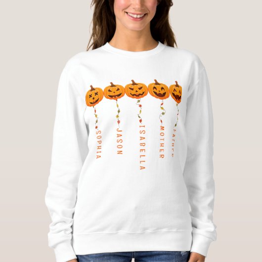 HALLOWEEN GRAPPIG GEPERSONALISEERD SWEATSHIRT (Voorkant)