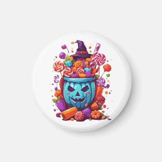 Halloween grappig  magneet (Voorkant)