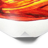 HALLOWEEN GRAPPIG POMPOEN GEZICHT FOTO AFDRUK (Hoek)