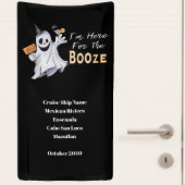 Halloween Grappige Booze Cruise Schip Cabine Deur Spandoek