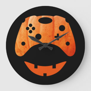 HALLOWEEN GRAPPIGE GAMER GROTE KLOK