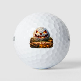 Halloween grappige golfbal golfballen