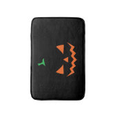 Halloween - grappige halloween pompoen badmat (Voorkant Verticaal)