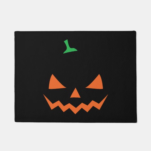 Halloween - grappige halloween pompoen deurmat (Voorkant)