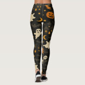 Halloween Grappige Leggings (Achterkant)