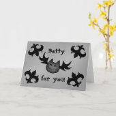 Halloween grappige romance kaart (Gele Bloem)