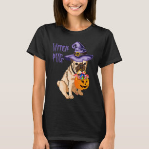 Halloween grappige stekelvarken, zoet of zure kost t-shirt