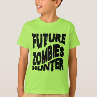 Halloween Grappige Toekomstige Zombie Jager T-shirt