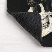 Halloween Grappige Zwarte Kat Vintage Katten Muismat (Hoek)