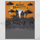 Halloween Graveyard and Haunted House Flyers<br><div class="desc">Halloween Graveyard and Haunted House Flyers Kantoor & School > Promotie Products & Small Business Supplies > Marketing Materials > Flyers</div>