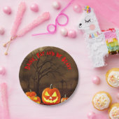 Halloween graveyard Drink Eat and be Scary Papieren Bordje (Feest)