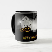 Halloween Graveyard, Ghost Jack-o-lantern en Bat Mok (Voorkant links)