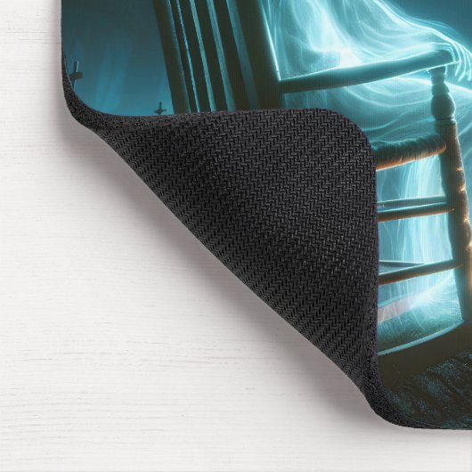 Halloween Graveyard met Man Ghost Muismat (Hoek)