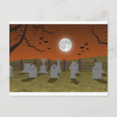 Halloween: Graveyard Scene: Briefkaart (Voorkant)