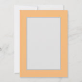 Halloween Graveyard Scene Party Uitnodiging (Achterkant)