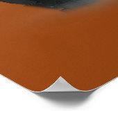 Halloween Graveyard Scene Silhouette Poster (Hoek)