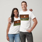 Halloween: Graveyard Scene: T-shirt (Unisex)
