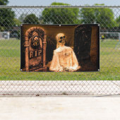 Halloween Graveyard Spandoek (Insitu)