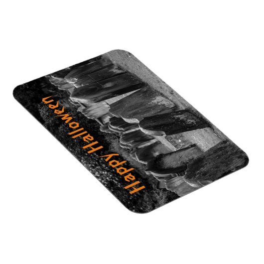 Halloween Graveyard Tombstenen Magneet (Rechterzijde)