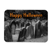 Halloween Graveyard Tombstenen Magneet (Horizontaal)